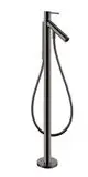 AXOR-HG-AXOR-Starck-Einhebel-Wannenmischer-bodenstehend-mit-Pingriff-Polished-Black-Chrome-10456330 gallery number 1
